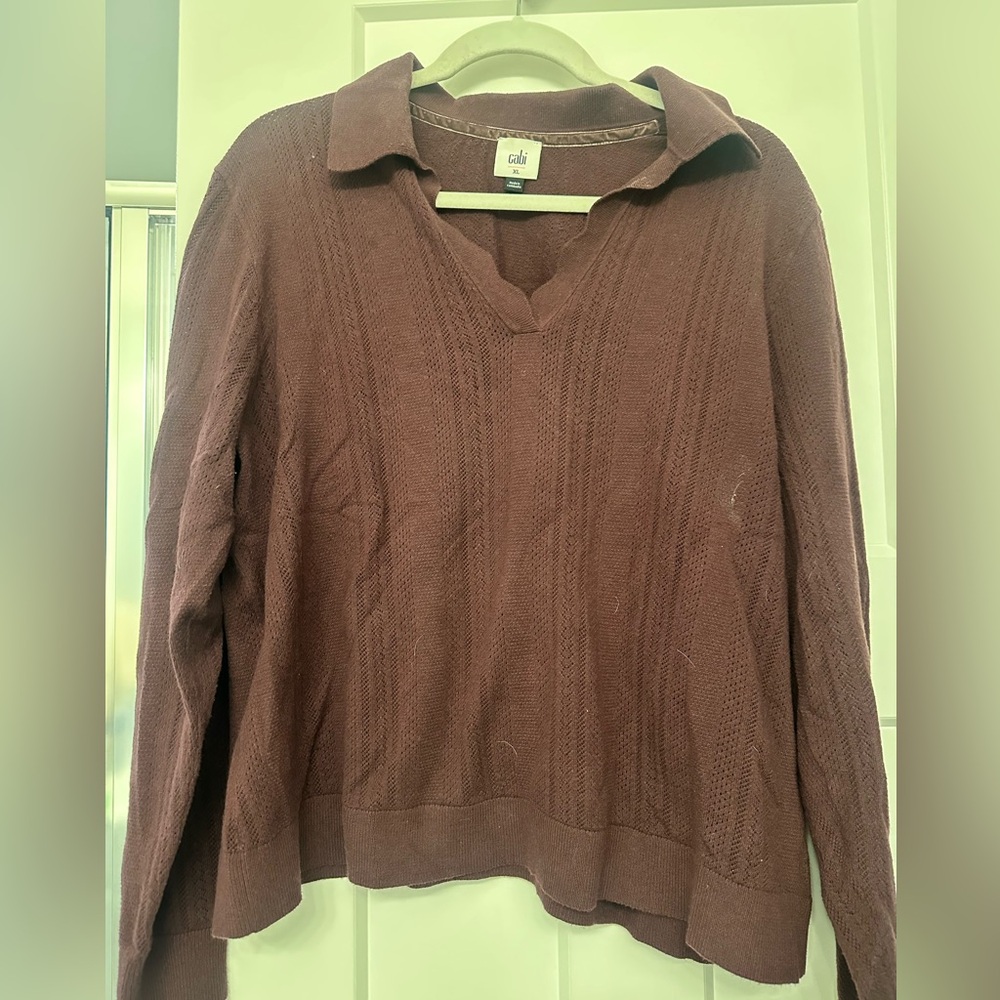 Cabi Women's Purple Sweater